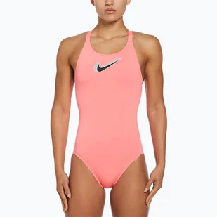 Strój pływacki jednoczęściowy damski Nike Hydrastrong 3D Swoosh Fastback - Stroje kąpielowe - miniaturka - grafika 1