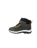 Buty dla chłopców - Jack Wolfskin Dzieci uniseks VOJO LT TEXAPORE MID K buty na zewnątrz, slate Zielony, 39 EU - miniaturka - grafika 1