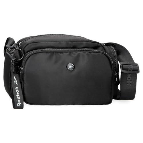 Reebok Leia Obudowa na messenger Czarny 19,5x16x9 cm Poliester by Joumma Bags