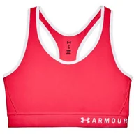 Bielizna sportowa damska - Biustonosz damski Under Armour   Mid Keyhole Bra-PNK S - miniaturka - grafika 1