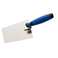 Narzędzia murarskie - Kielnia trapezowa 160 mm nierdzewna 2K - miniaturka - grafika 1