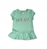 Sukienki - Turkusowa sukienka dla dziewczynki ADIDAS 6 lat - miniaturka - grafika 1