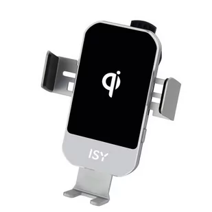 ISY Uchwyt z ładowaniem indukcyjnym ICC-5015 15W - Uchwyty samochodowe do telefonów - miniaturka - grafika 2