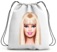 Worki na buty - PLECAK WOREK BARBIE SZKOLNY NA BUTY WF - miniaturka - grafika 1