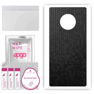 Szkła hartowane na telefon - Folia naklejka skórka strukturalna na TYŁ do Huawei Mate 30 5G -  Plaster Miodu Czarny - apgo SKINS - miniaturka - grafika 1