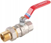 Zawory i kraniki - Ferro KFPS21 ZAWÓR KUL. WODNY Z RĄCZKA 3/4'' NAKR-WKR ŚRUBUNEK, F.POWER - miniaturka - grafika 1