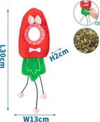 Zabawki dla kotów - Nobleza Szeleszcząca zabawka z kocimiętką pluszowa marchewka Szeleszcząca zabawka z kocimiętką pluszowa marchewka - miniaturka - grafika 1