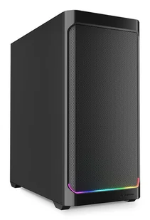 Sharkoon AK4 RGB STRIP Midi Tower Czarny - Obudowy komputerowe - miniaturka - grafika 1