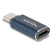 Adaptery i przejściówki - DeLOCK 60688 zmieniacz płci / kabli USB 2.0 Type-C 8 pin Lightning Antracyt - miniaturka - grafika 1