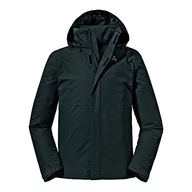 Kurtki męskie - Schöffel Męska kurtka Gmund M, wiatro- i wodoszczelna kurtka przeciwdeszczowa, oddychająca kurtka outdoorowa, kurtka turystyczna z chowanym kapturem - miniaturka - grafika 1