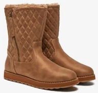 Botki damskie - Botki zimowe damskie SKECHERS KEEPSAKES 2.0 MORNING WALKS brązowe 36 EU - miniaturka - grafika 1