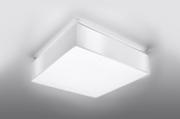 Lampy sufitowe - Sollux Lighting Plafon HORUS 55 biały - miniaturka - grafika 1