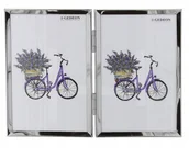 Ramki na zdjęcia - Ramka metalowa srebrna 2 zdjęcia 10x15 błyszcząca - miniaturka - grafika 1