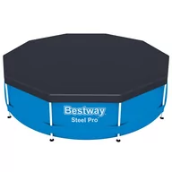 Akcesoria do basenów - Bestway Pokrywa na basen Flowclear, 305 cm - miniaturka - grafika 1