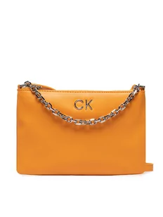 Calvin Klein Torebka Re Lock Ew Crossbody W Chain K60K609115 Pomarańczowy - Torebki damskie - miniaturka - grafika 1