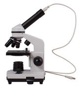 Mikroskopy i lupy - Levenhuk Mikroskop Cyfrowy Rainbow D2L 0.3M, Moonstone 69115 - miniaturka - grafika 1