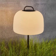 Lampy ogrodowe - Lampa z grotem ziemnym LED Kettle z kloszem Ø 36cm - miniaturka - grafika 1
