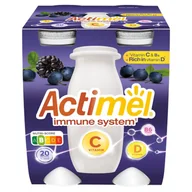 Kefiry, jogurty, maślanki - Danone - Actimel o smaku jagody i jeżyny - miniaturka - grafika 1