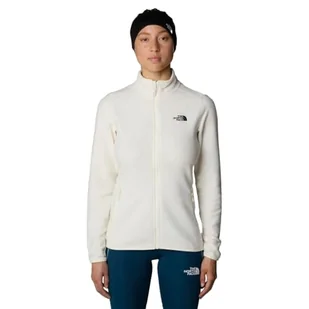 THE NORTH FACE Damska kurtka polarowa 100 Glacier Fz, White Dune/Npf, XL - Kurtki damskie - miniaturka - grafika 1