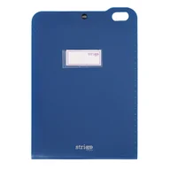 Teczki i skoroszyty - Organizer pionowy Strigo A4 z 5 przekładkami granatowy teczka projektowa - miniaturka - grafika 1