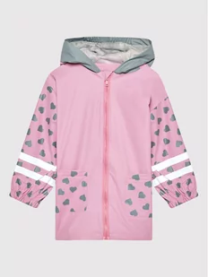 Playshoes Kurtka przeciwdeszczowa 408404 M Różowy Regular Fit - Kurtki i płaszcze dla chłopców - miniaturka - grafika 1