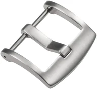 Akcesoria do smartwatchy - moVear Klamra U1 - 24mm Sprzączka Premium Do Paska Do Zegarka Srebrny Szczotkowany, Języczek 4mm - miniaturka - grafika 1