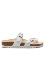 Klapki i japonki damskie - Birkenstock Japonki Mayari 0071053 Biały - miniaturka - grafika 1