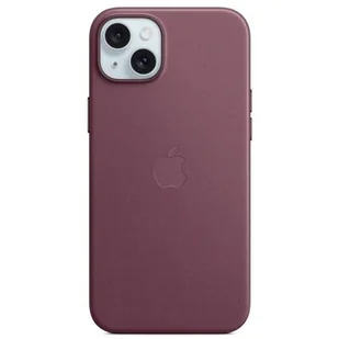 Apple Etui z tkaniny FineWoven z MagSafe do iPhone 15 Plus Rubinowa morwa (Ruby mulberry) MT4A3ZM/A - Etui i futerały do telefonów - miniaturka - grafika 1