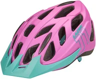 Kaski rowerowe - Lazer J1 Kask rowerowy z moskitierą Dzieci, purple-turquoise Onesize | 52-56cm 2021 Kaski dla dzieci FA003716079 - miniaturka - grafika 1