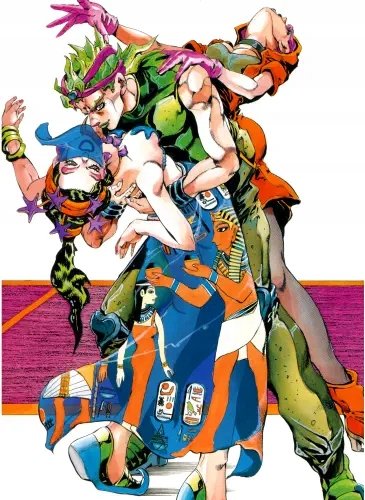 Plakat Anime JoJo no Kimyou na Bouken JOJO_060 A2 Custom Manga