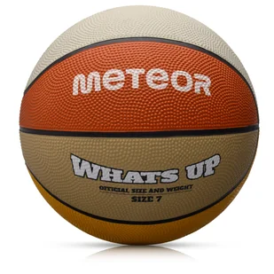 Piłka Koszykowa Meteor What's Up 7 Pomarańczowy/beżowy - Piłka nożna - miniaturka - grafika 1
