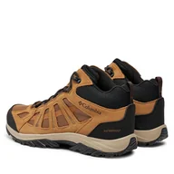Buty trekkingowe męskie - Trekkingi Columbia Redmond™ III Mid Waterproof Walking Shoe 1940581 Brązowy - miniaturka - grafika 1
