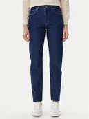 Spodnie damskie - Calvin Klein Jeansy K20K208259 Niebieski Slim Fit - miniaturka - grafika 1