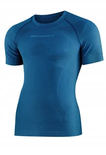 SS1374M Koszulka męska 3D PRO z krótkim rękawem niebieski M - Koszulki męskie - miniaturka - grafika 1