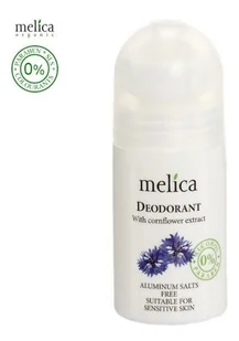 Melica Organic DEZODORANT ROLL ON Z EKSTRAKTEM Z BŁAWATKA, 50ml - dez3 - Odżywki do włosów - miniaturka - grafika 2