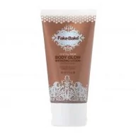 Samoopalacze - FAKE BAKE Bronzy Babe - Body Glow Bronzing Lotion - Rozświetlająco-nawilżający balsam do twarzy i ciała - Tinted - 60 ml - miniaturka - grafika 1