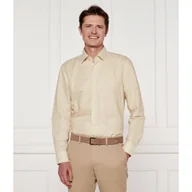Koszule męskie - BOSS BLACK Lniana koszula C-HAL-kent-C1-223 Casual fit - miniaturka - grafika 1