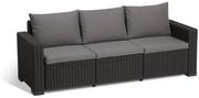 Ławki ogrodowe - Allibert Sofa ogrodowa California, 7 części, grafit, 231565 Jardin - miniaturka - grafika 1