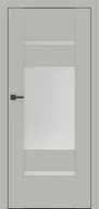 Drzwi wewnętrzne - Dre Drzwi Wewnętrzne Z Szybą Reva 4 Okleina Jasna Szara Mat - miniaturka - grafika 1