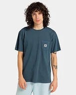 Koszulki męskie - Quiksilver Męska bluzka Basic Pocket Pigment Ss (1 opakowanie) - miniaturka - grafika 1
