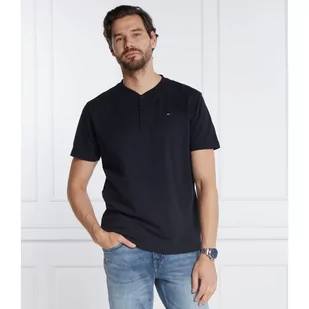 Tommy Hilfiger T-shirt HENLEY | Regular Fit - Koszulki męskie - miniaturka - grafika 1