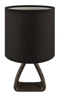 STRUHM Nowoczesna lampka stołowa nocna ATENA E14 27cm czarny - Lampy stojące - miniaturka - grafika 1