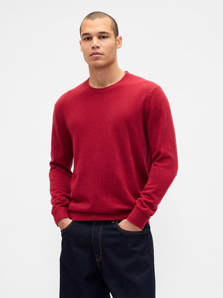 GAP Sweter w kolorze czerwonym