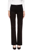 Spodnie damskie - Wrangler, Spodnie damskie, Flare Black W233Ek100, rozmiar W25 L32 - miniaturka - grafika 1