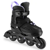 Rolki - Rolki SPOKEY Matty ( 35-38) Czarno-fioletowy - miniaturka - grafika 1