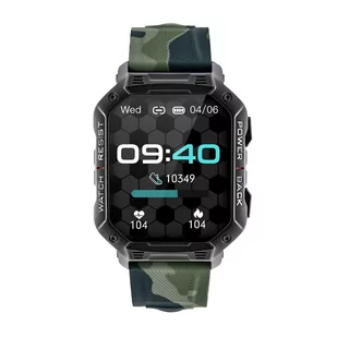 Smartwatch Watchmark Ultra Zielony Moro Tryby sportowe Ciśnieniomierz Tętno - Smartwatch - miniaturka - grafika 1