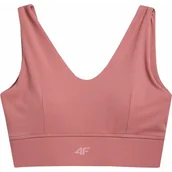 Biustonosze - Biustonosz sportowy damski 4FAW23USBAF080 4F - miniaturka - grafika 1