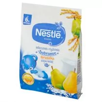 Nestle Dobranoc Kaszka mleczno-ryżowa gruszka po 6 miesiącu 8x230g - Kaszki dla dzieci - miniaturka - grafika 2