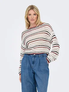 ONLY Sweter ze wzorem - Swetry damskie - miniaturka - grafika 1