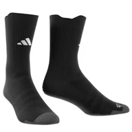 Piłka nożna - Skarpety adidas Footbal Crew Socks Cushioned HN8836 czarne - miniaturka - grafika 1